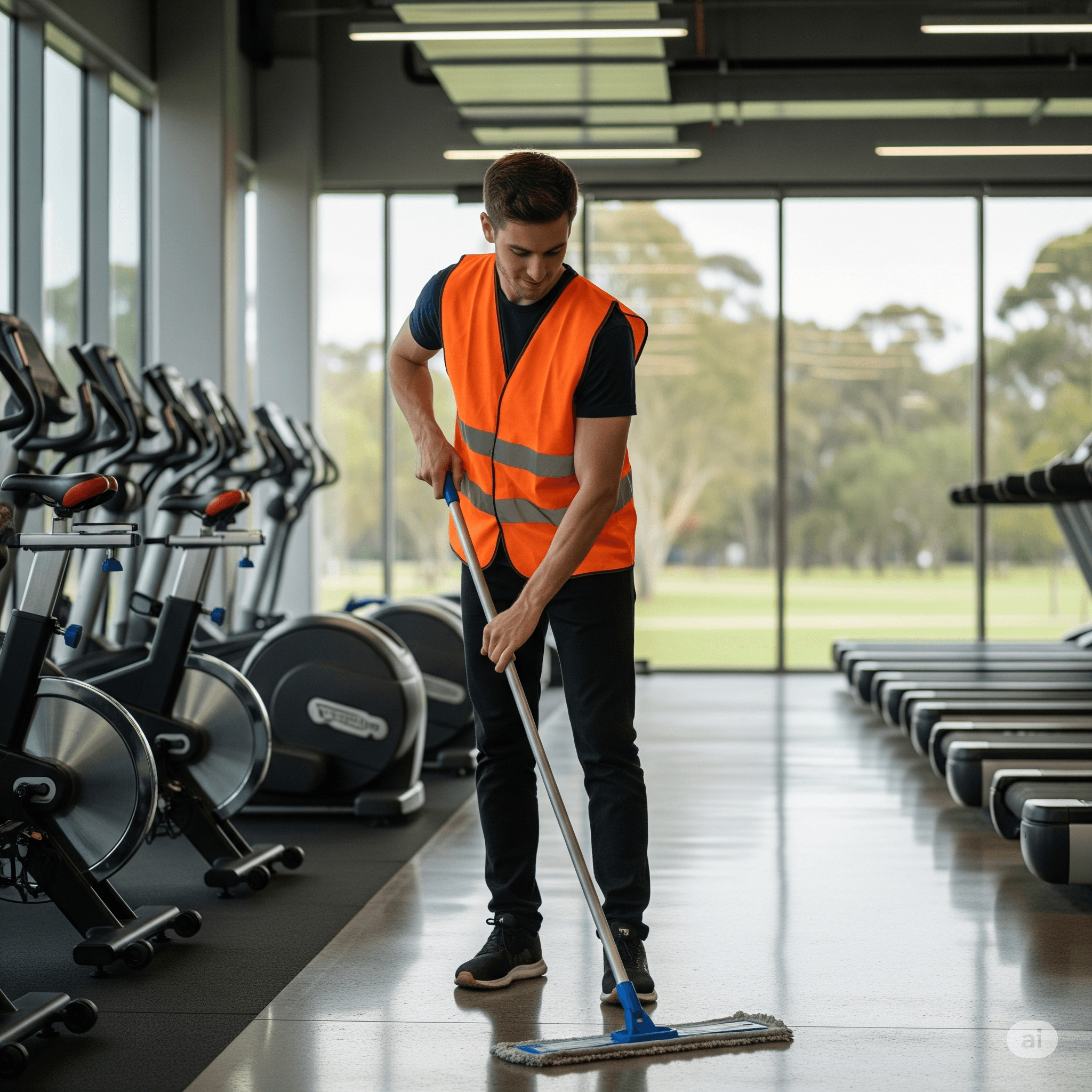 Gym & Studio Cleaning service 2